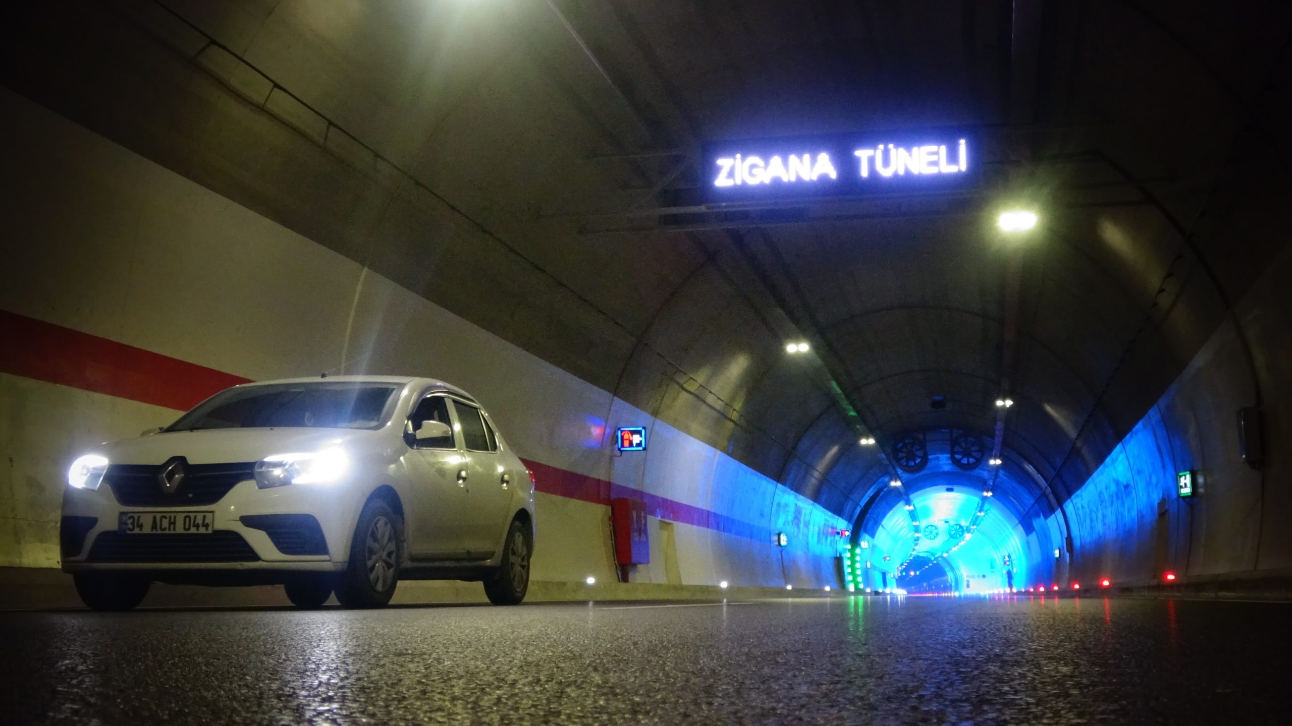 Yeni Zigana Tüneli’nden 600 bin araç geçiş yaptı